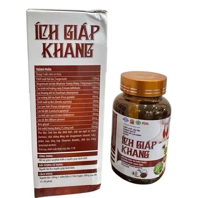 Vi&ecirc;n uống &Iacute;ch Gi&aacute;p Khang (Chai 30 vi&ecirc;n)