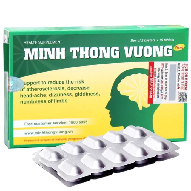 Vi&ecirc;n uống Minh Th&ocirc;ng Vương New