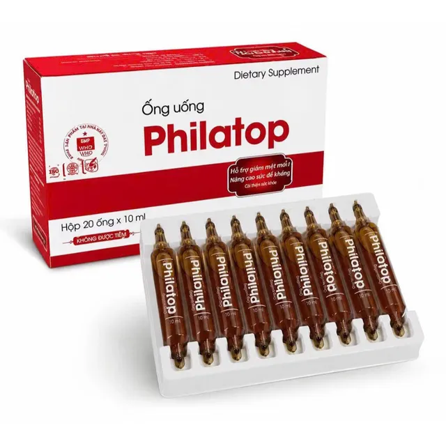 Ống uống Philatop Khapharco