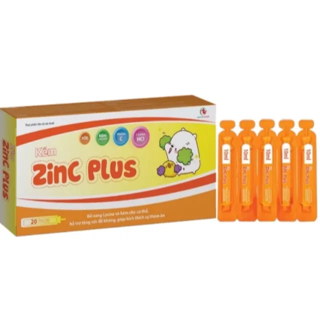 Dung dịch uống bổ sung Kẽm Zinc Plus