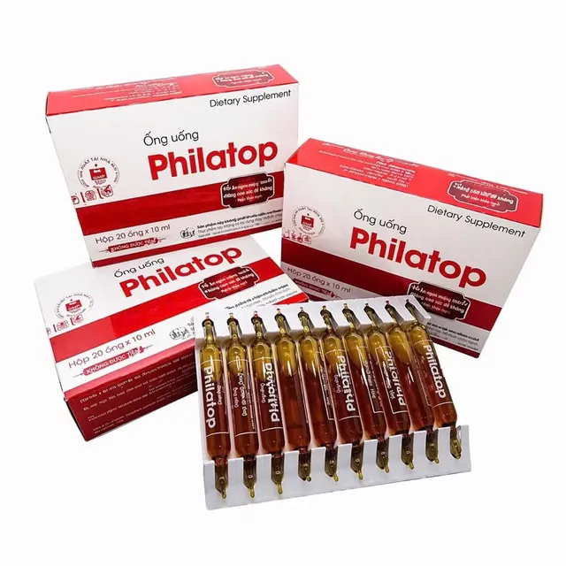 Ống uống Philatop Khapharco