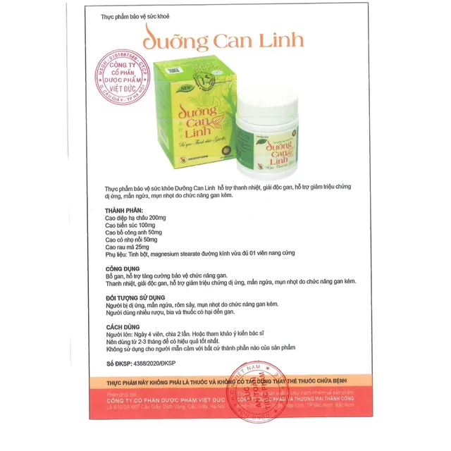 Dưỡng Can Linh