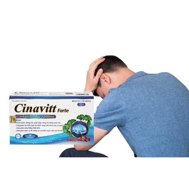 Vi&ecirc;n uống Cinavitt Forte Ginkgo Biloba 1200mg