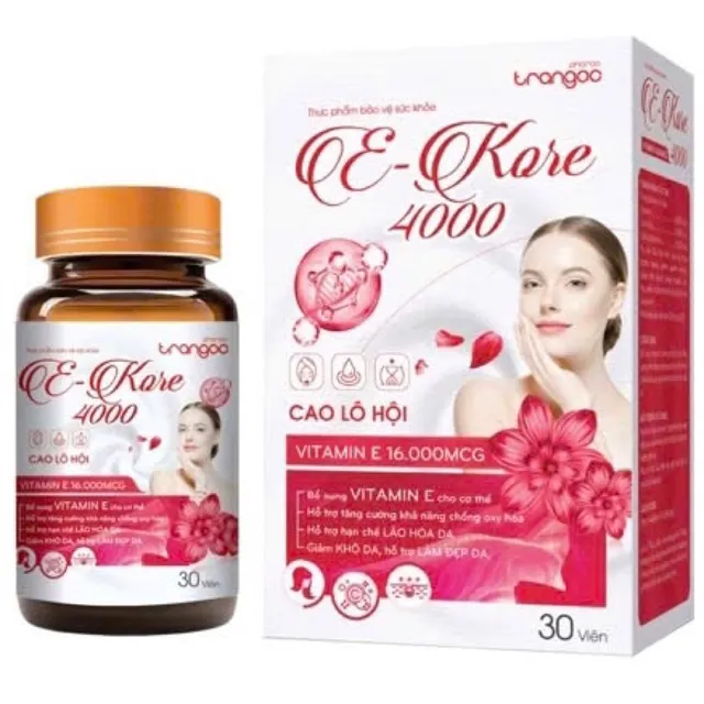 Vitamin E-Kore 4000 Vitamin E Đỏ