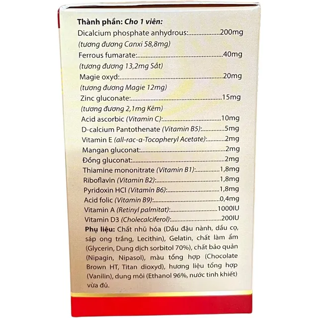 Vi&ecirc;n uống PHAGELVIT Plus