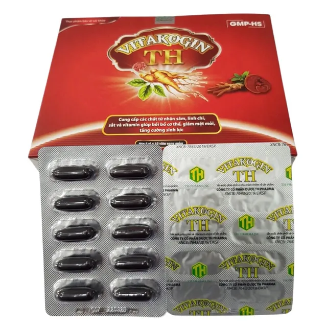 VITAKOGIN TH Hộp 60 vi&ecirc;n