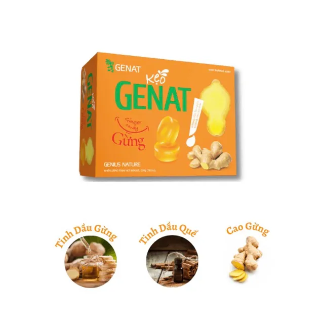 Kẹo Gừng Genat