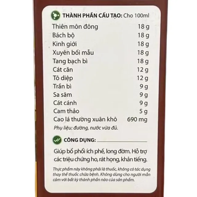 Chai Siro ho Ong N&acirc;u