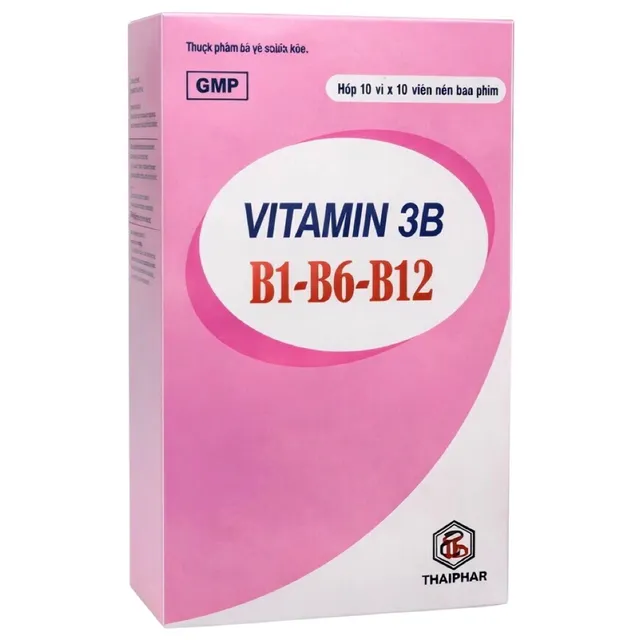Vi&ecirc;n uống Vitamin 3B B1-B6-B12