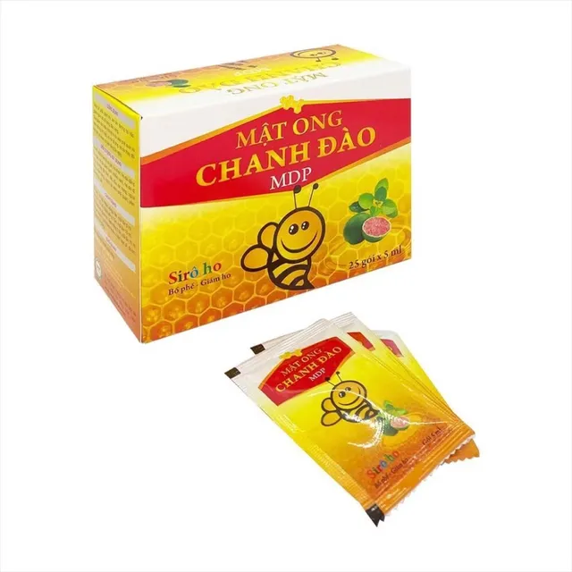 Siro ho MẬT ONG CHANH Đ&Agrave;O MDP