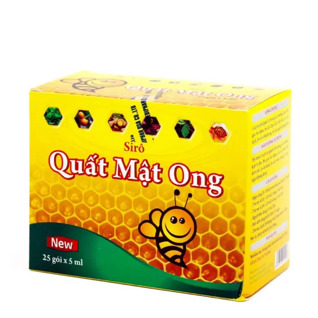 Siro ho MẬT ONG CHANH Đ&Agrave;O MDP