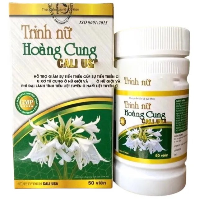 Vi&ecirc;n uống Trinh Nữ Ho&agrave;ng Cung Cali USA