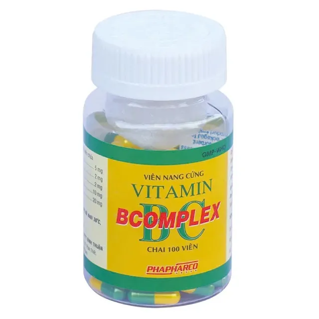 Vi&ecirc;n uống Vitamin BComplex Phapharco
