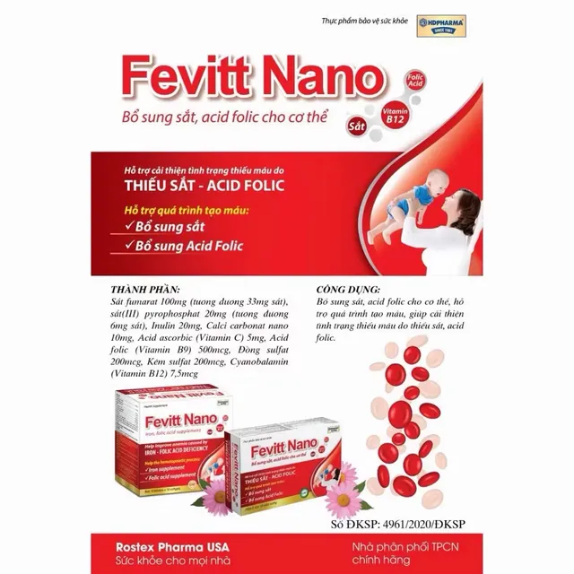 Vi&ecirc;n uống Fevitt Nano
