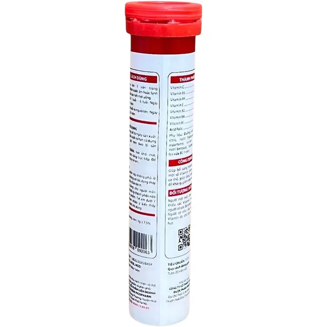 Vi&ecirc;n sủi bọt với thời gian d&ugrave;ng