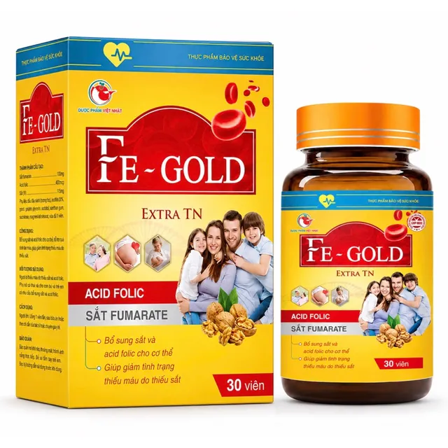 Vi&ecirc;n uống Fe-Gold Extra TN Việt Nhật