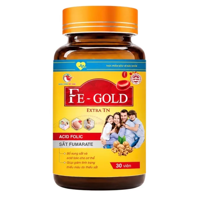 Vi&ecirc;n uống Fe-Gold Extra - chất lượng