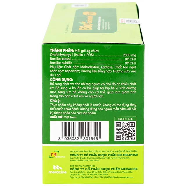 Cốm vi sinh Bio-acimin&reg; Fiber 2