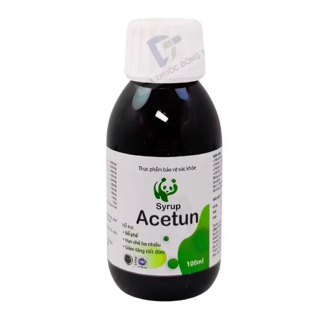 Siro ho bổ phế Acetun