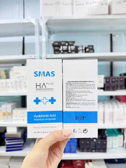Serum dưỡng ẩm Smas HA Plus Hyaluronic Acid 100ml