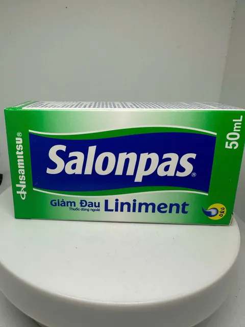 Hướng dẫn sử dụng sản phẩm Salonpas liniment