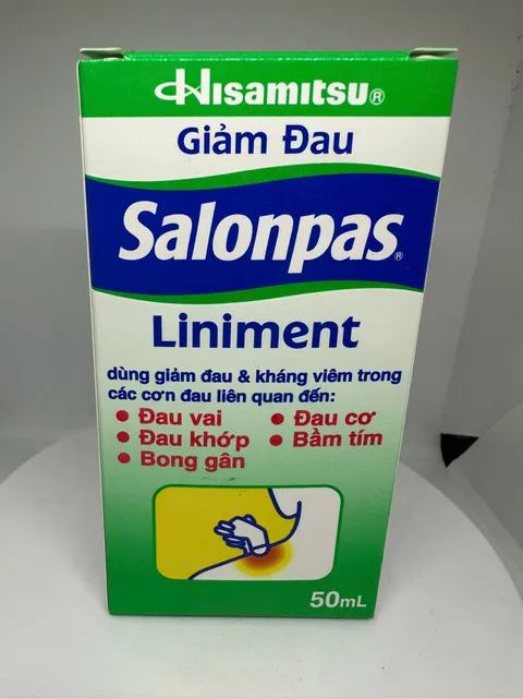 Nắp sản phẩm Salonpas liniment