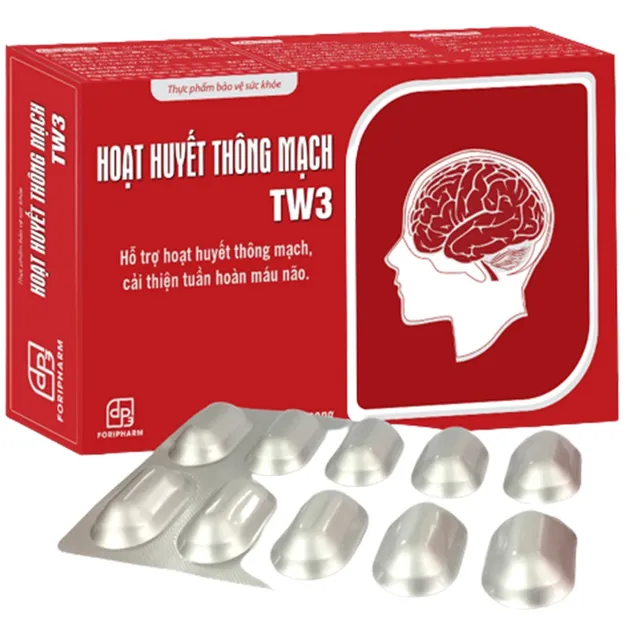 Quy c&aacute;ch đ&oacute;ng g&oacute;i Hoạt Huyết Th&ocirc;ng Mạch TW3