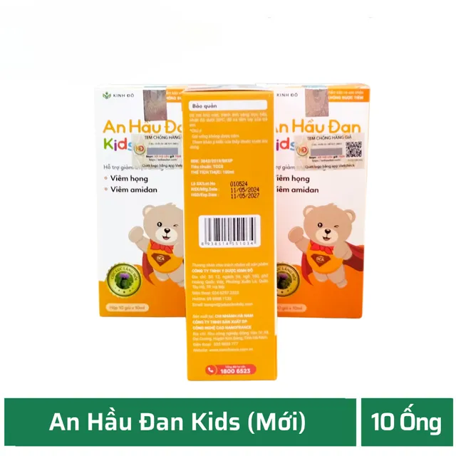 Siro Uống An Hầu Đan Kids