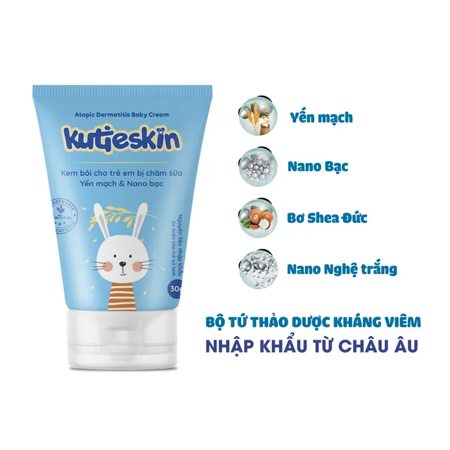 Kem ch&agrave;m sữa cho b&eacute; Kutieskin