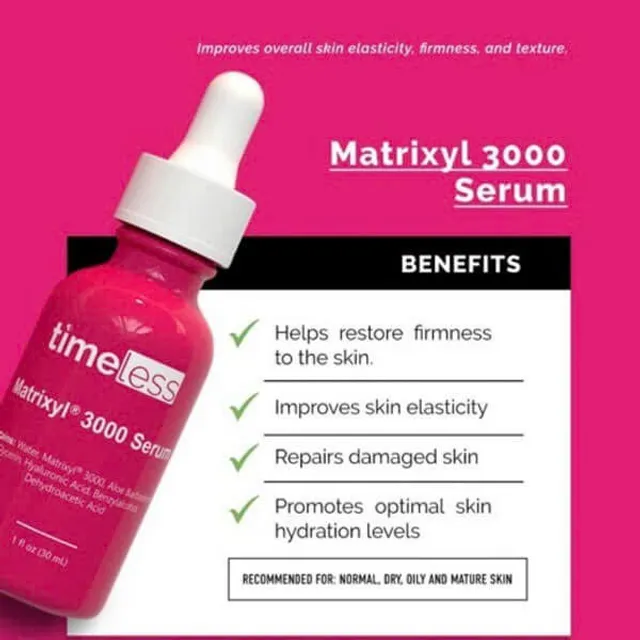 D&ograve;ng sản phẩm Timeless Matrixyl 3000 Serum