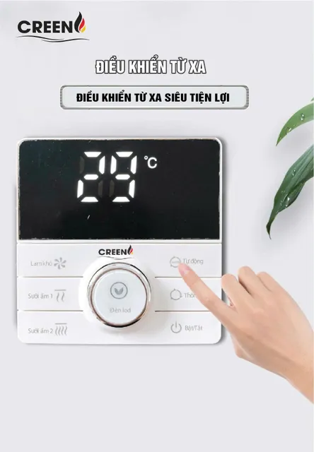 Điều khiển từ xa Quạt sưởi CREEN CR-SMH636 PLUS
