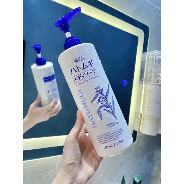 L&agrave;n da khỏe mạnh với sữa tắm &yacute; dĩ Hatomugi
