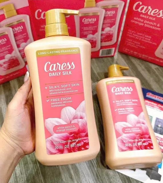 Sữa Tắm Dưỡng Trắng Da Hương Nước Hoa Caress Daily