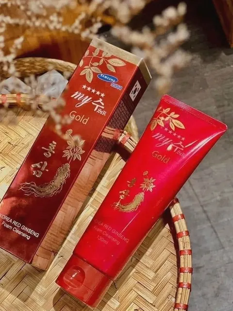 Sữa rửa mặt Hồng Sâm My Golden Korea Red Ginseng