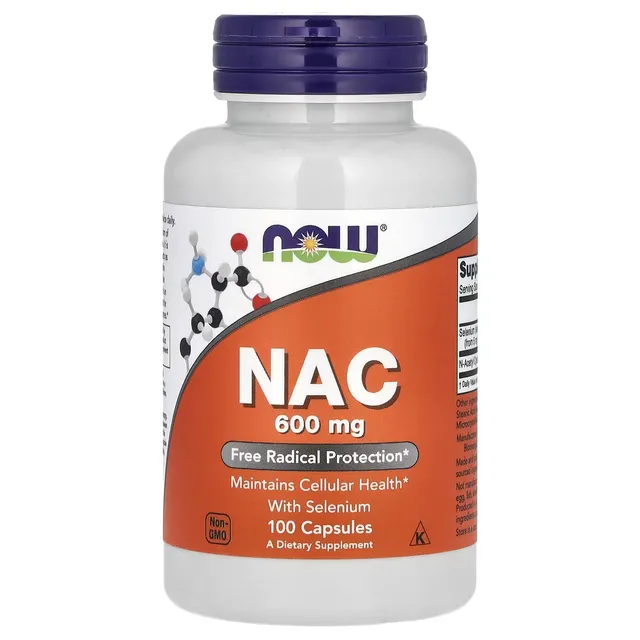 Vi&ecirc;n Uống Thải Độc Gan NAC 600mg Now Foods
