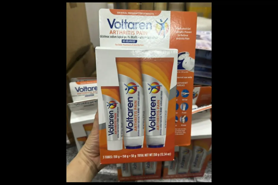Gel xoa b&oacute;p Voltaren - H&agrave;ng Mỹ