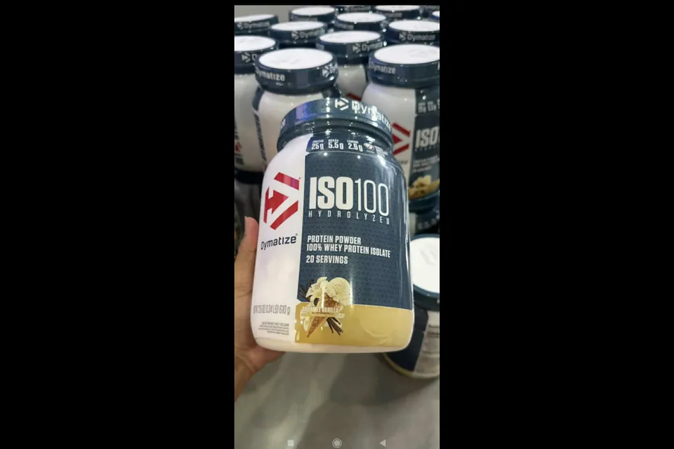 Sữa tăng cơ Dymatize ISO 100 Whey Protein Isolate