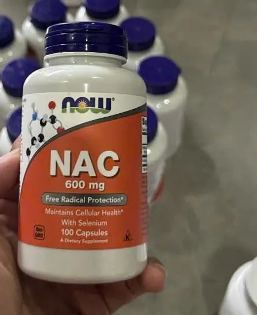 Vi&ecirc;n Uống Thải Độc Gan NAC 600mg Now Foods