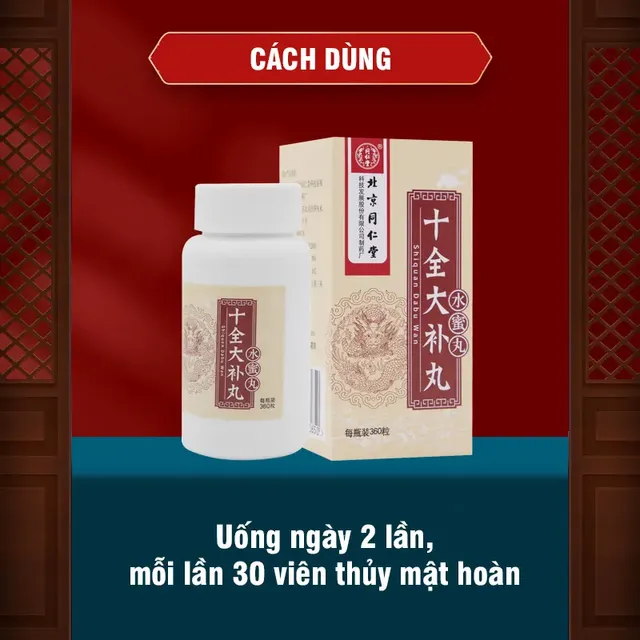 Thập To&agrave;n Đại Bổ Ho&agrave;n