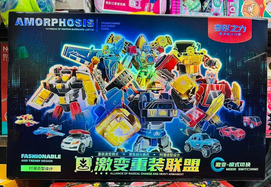 Robot biến h&igrave;nh