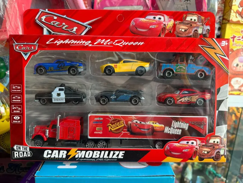 Bộ đồ chơi xe &ocirc; t&ocirc; mini