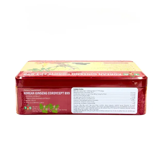 Vi&ecirc;n Uống Korean Ginseng Hộp 60 Vi&ecirc;n