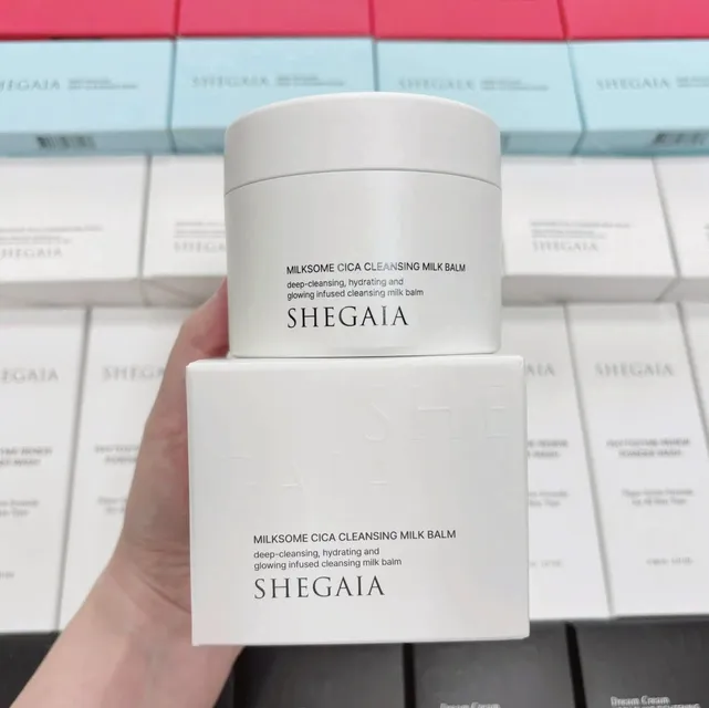Sáp tẩy trang Shegaia Milksome Cica Cleansing Milk Balm 100g