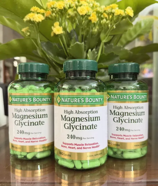 Viên uống bổ sung Magie Nature's Bounty