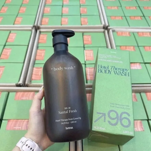 Gel tắm hetras hotel therapy #no. 20 santal Fresh 1013ml