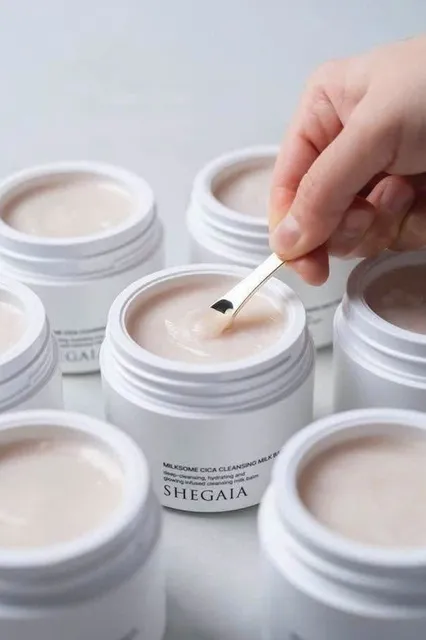 Sáp tẩy trang Shegaia Milksome Cica Cleansing Milk Balm