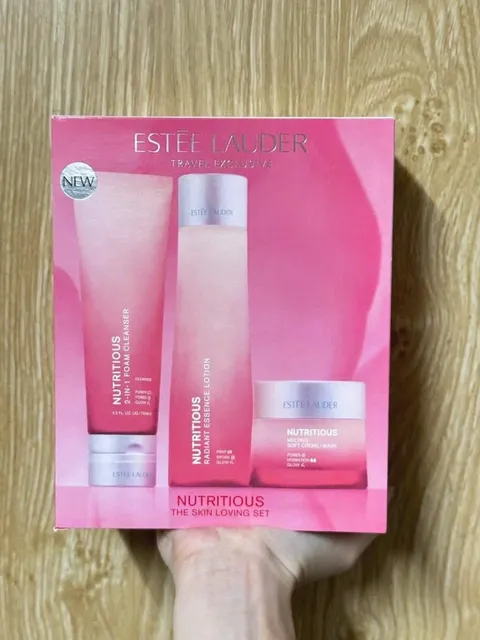Sét 3 món Estée Lauder Nutritious Airy Lotion Moisturize