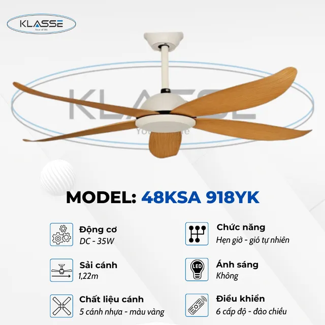 Quạt Klasse 48KSA 918YK