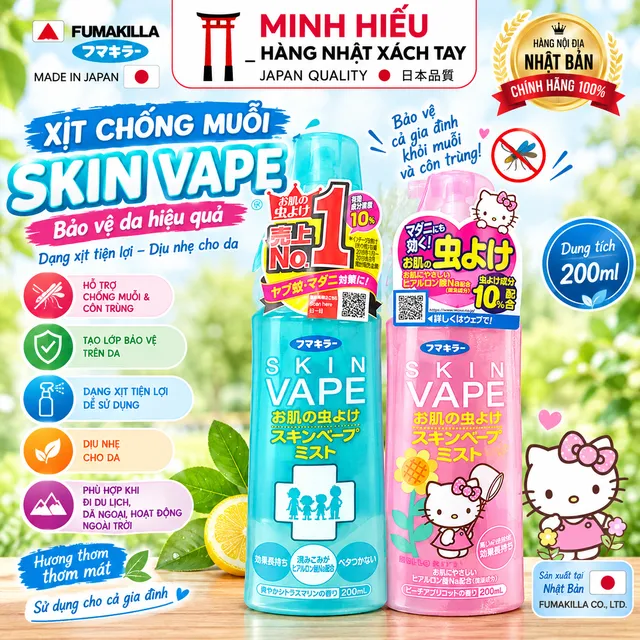 Xịt Chống Muỗi Fumakilla