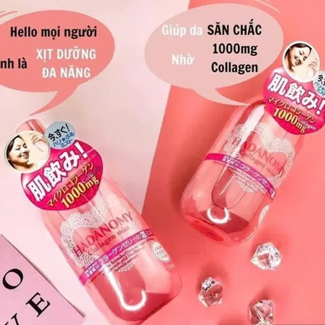Xịt Kho&aacute;ng Hadanomy Collagen Mist 250ml